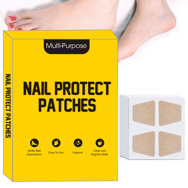Nail Care Kit Mens - 88PCS 갈색 발톱 패치 스티커, 발톱용