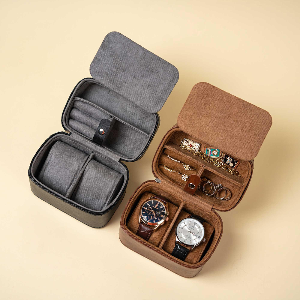 Men'S Grooming Wedding Day - 남성용 맞춤형 시계 보관함 여행용 보석