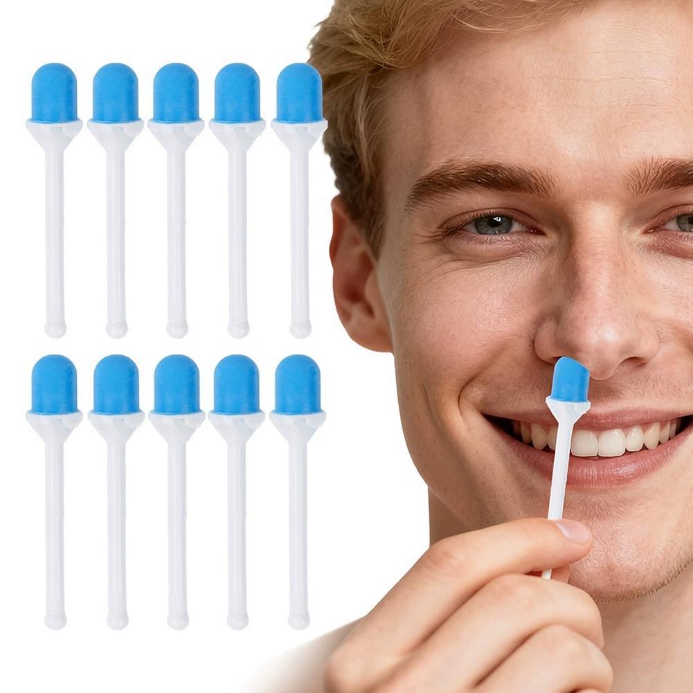 Ear Wax Remover - 10개입 일회용 코 왁스 스틱 휴대용