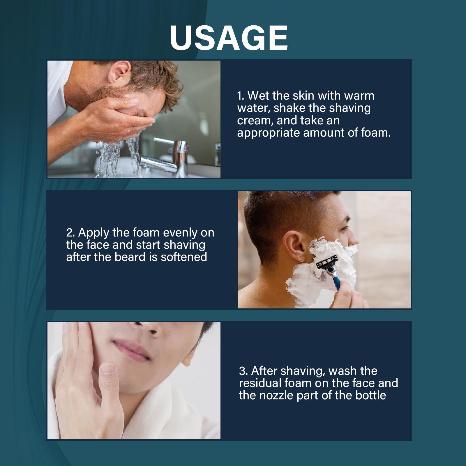 Men'S Grooming Gel - 남성용 진정 쉐이빙 폼, 슬릭 쉐이브