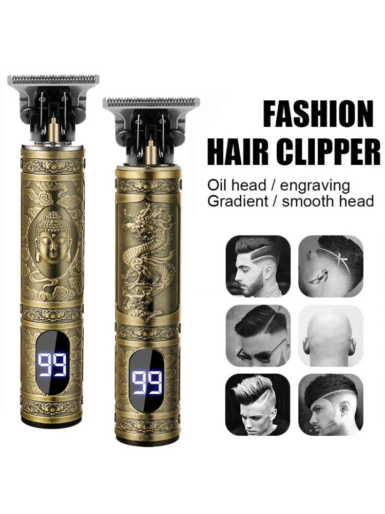 Beard Trimmer Cordless - T9 세척 가능한 헤어 트리머 남성용