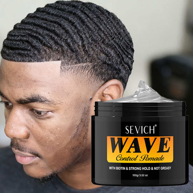 Men'S Grooming Gel - 딥 웨이브 포마드 (아프리카 흑인 남성용)