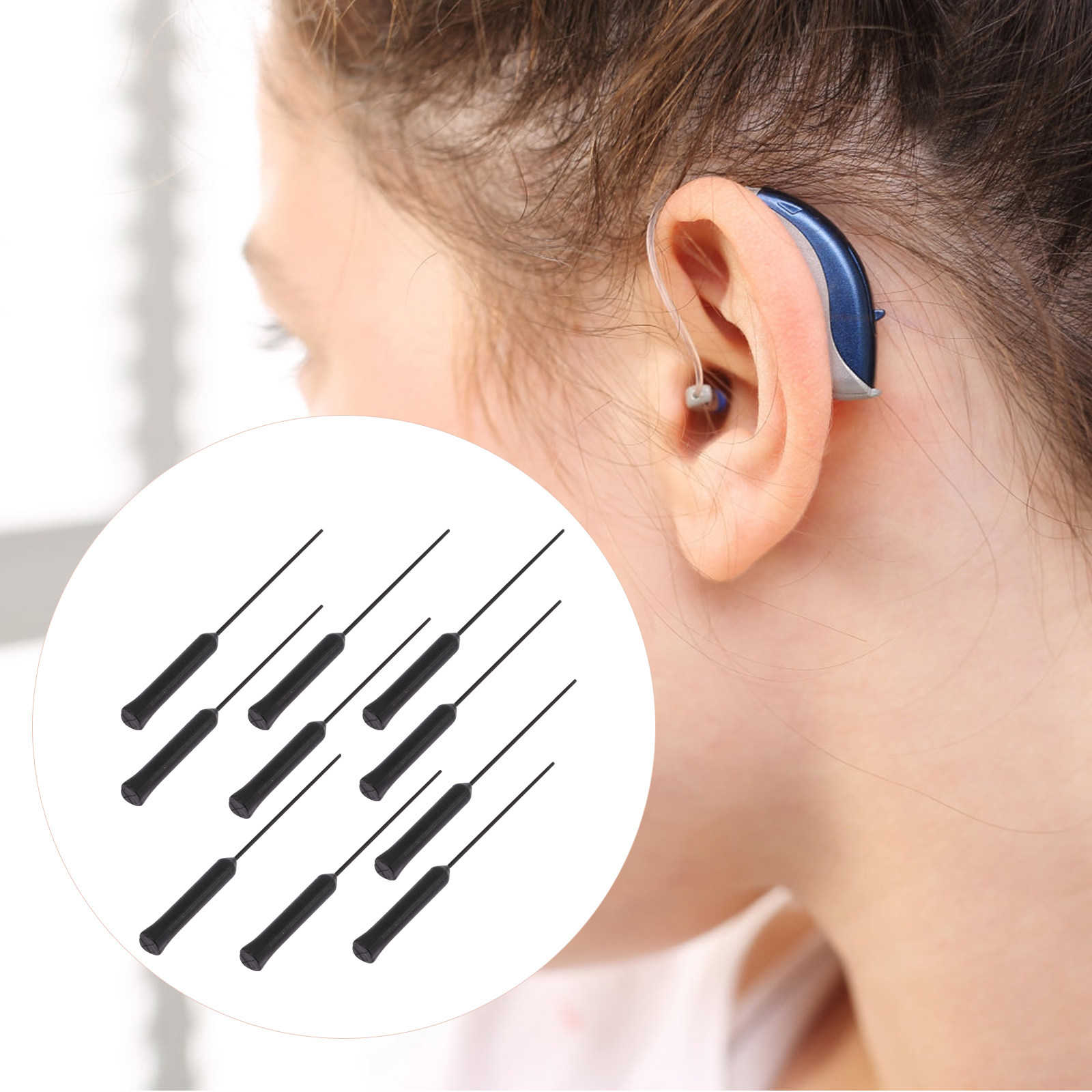 10Pcs 보청기 청소 키트 다기능 PVC 막대 보청기 - Ear Wax Remover 리뷰 및 가격