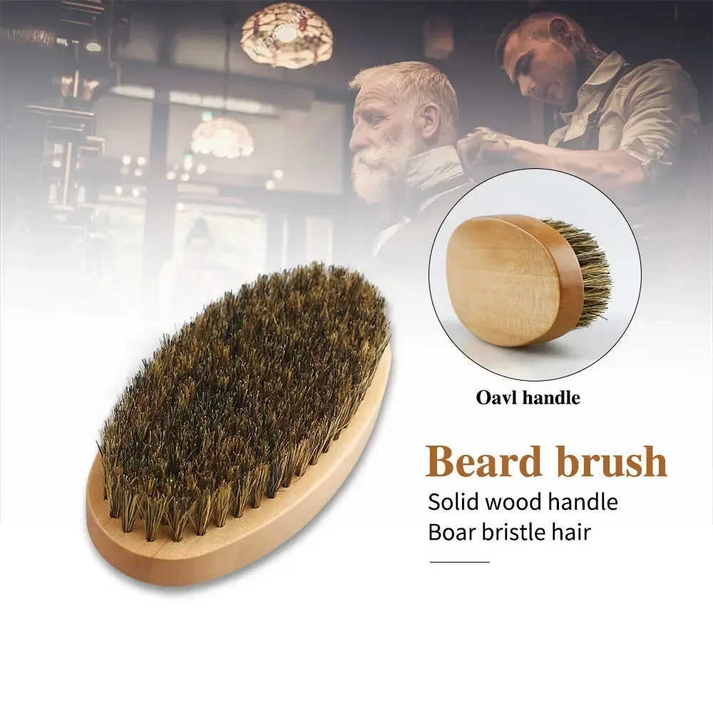 멧돼지 강모 나무 수염 브러쉬 키트 선물 가방 전문 부 - Men'S Grooming Bag 리뷰 및 가격