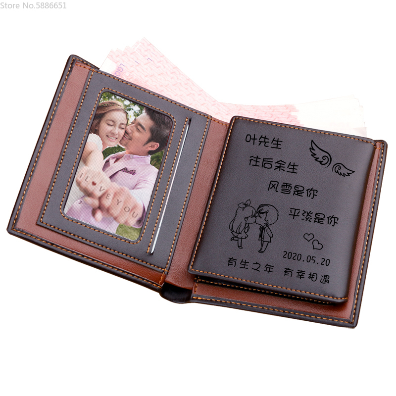 사용자 정의 소년 남자 선물 지갑 지갑 컵 벨트 사진  - Men'S Grooming Wedding Day 리뷰 및 가격