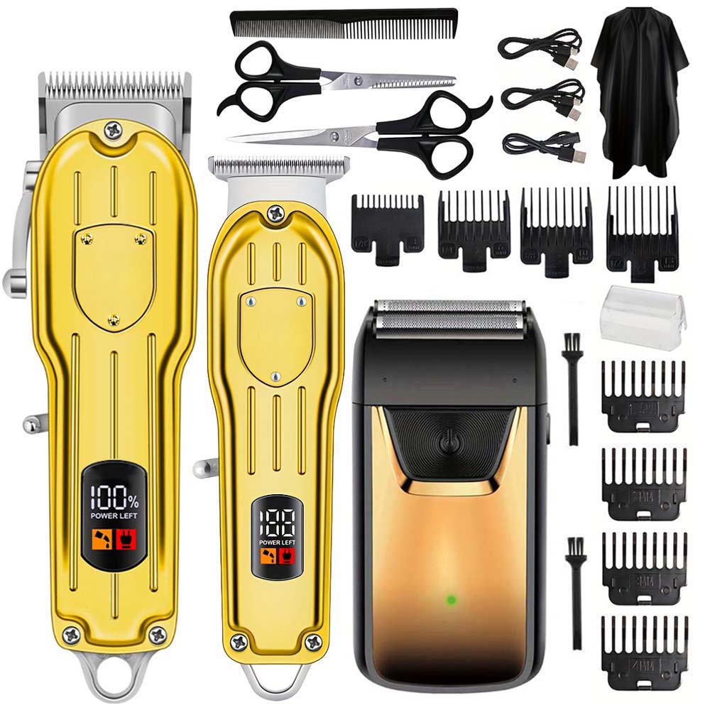 LCD 디스플레이가 있는 전문가용 헤어 클리퍼 세트,  - Beard Trimmer Cordless 리뷰 및 가격