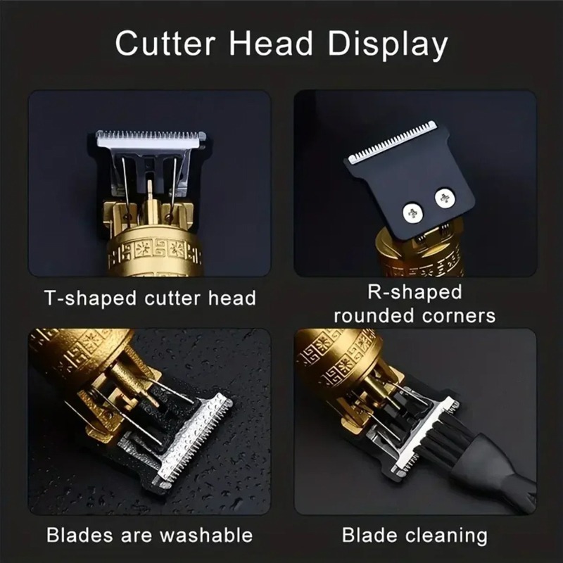 T9 세척 가능한 헤어 트리머 남성용 무선 전기 클리퍼 - Beard Trimmer Cordless 리뷰 및 가격