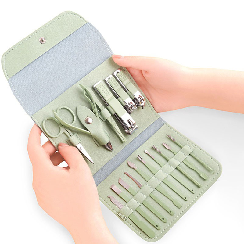 16피스 전문가용 손톱깎이 세트 스테인리스 스틸 남녀  - Nail Care Kit Mens 리뷰 및 가격
