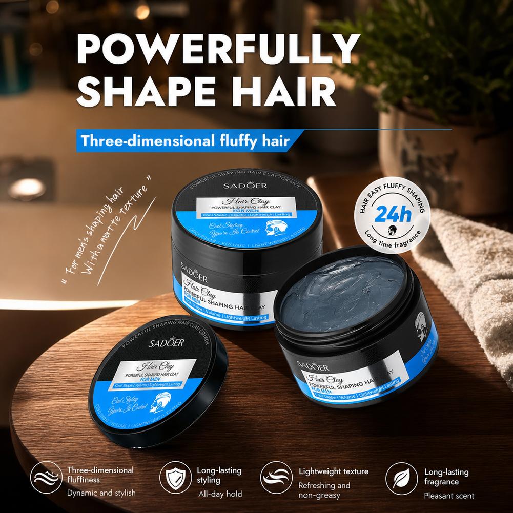 1/2/3개입 남성용 매트 헤어 클레이, 강력한 고정력 - Pomade Hair Clay 리뷰 및 가격