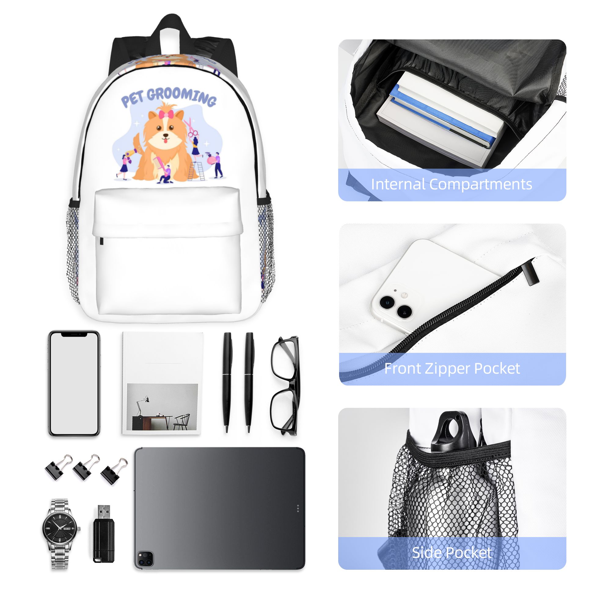 강아지와 고양이를 위한 애완동물 미용 가방, 핫세일 데 - Men'S Grooming Bag 리뷰 및 가격