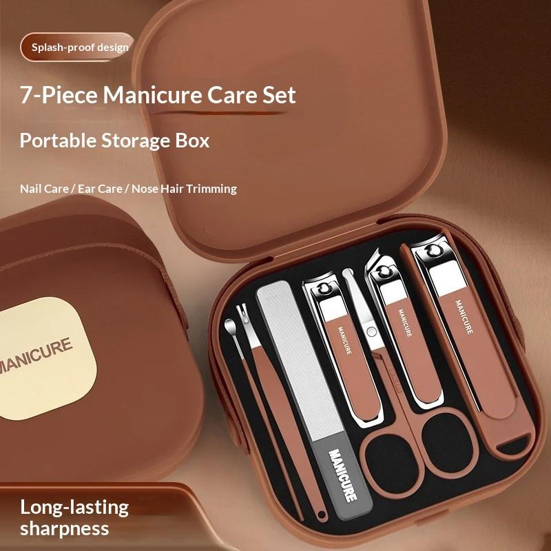 7/8종 네일아트 도구 세트, 네일 커팅 키트, 네일  - Nail Care Kit Mens 리뷰 및 가격