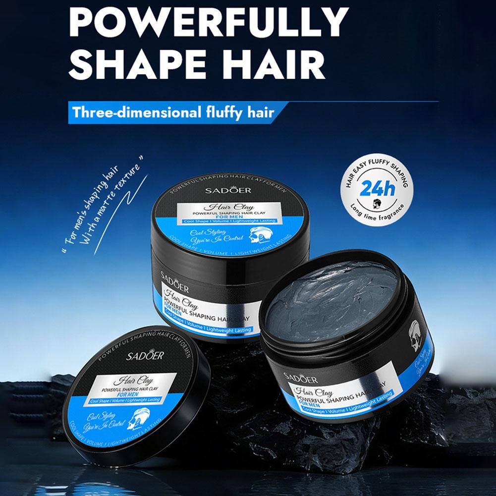 남성용 강력 스타일링 헤어 왁스, 오래 지속되는 풍성한 - Pomade Hair Clay 리뷰 및 가격